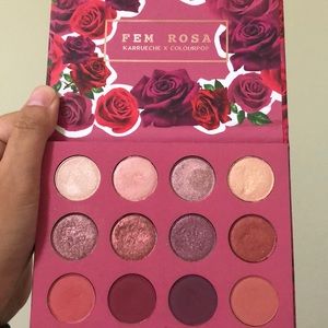 Colourpop x Karueche Fem Rosa eyeshadow palette